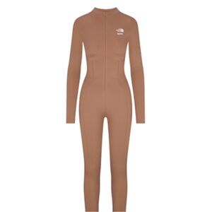 SKIMS Tan Full-Body Jumpsuit